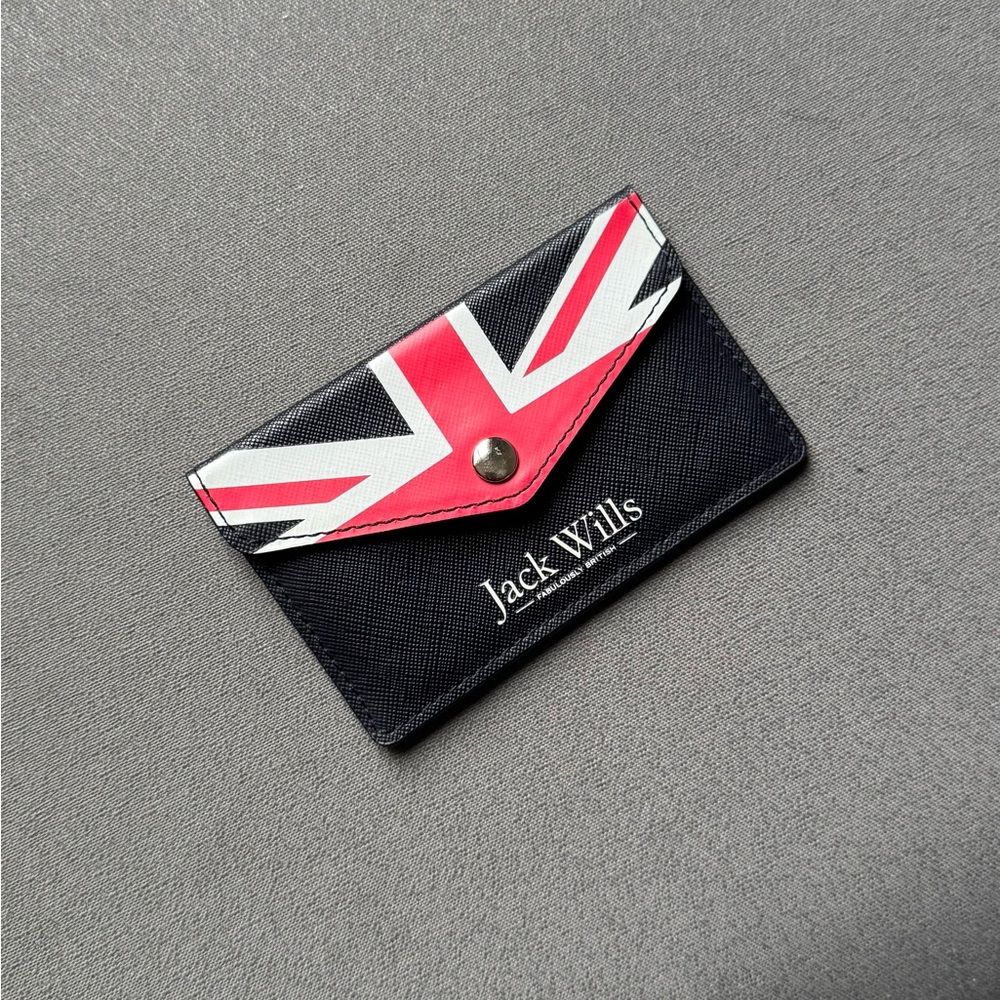 Jack Wills Black Card Holder
